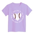 thumbnail image 4 of Icvfdpl Shirts For Teen Girls,Cartoon Printed T Shirt Skin-Friendly Holiday 4-5 Years, 4 of 4