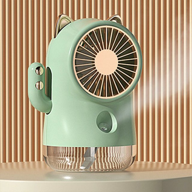 Table Misting Fan,Misting Desk Fan Fortune Small Cooling Misting Fan Misting Fan Cutting-Edge Features