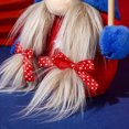 thumbnail image 2 of Figuras del Día de la Independencia, muñecos de peluche de gnomo, regalo para el 4 de julio (trenzas) Tmvgtek libre de BPA, 2 of 4