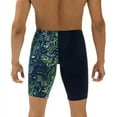 thumbnail image 2 of Dolfin Reliance Men's Printed Vapor Blue and Color Blocked Leg Jammer, 2 of 3