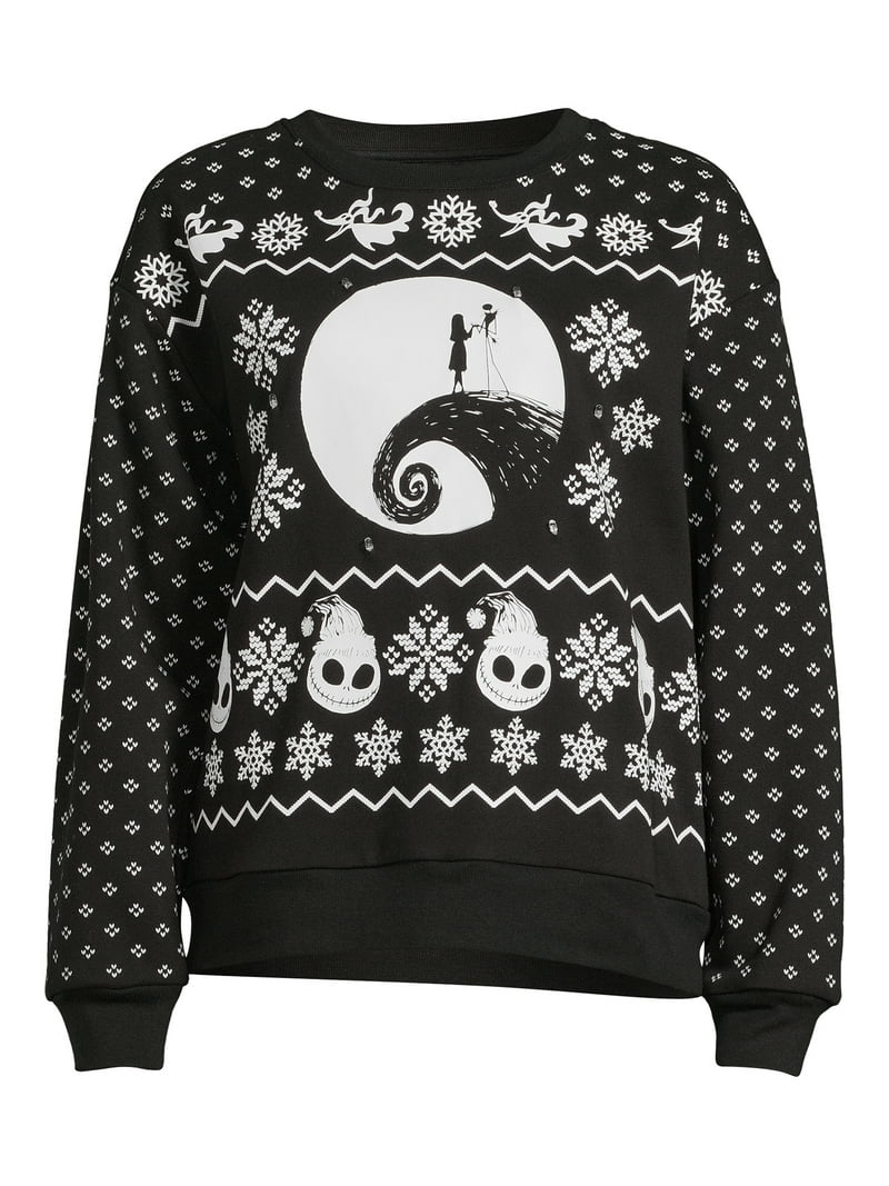 The Nightmare Before Christmas Women's Juniors Light-Up Christmas