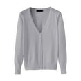 thumbnail image 1 of Women's Lightweight V Neck Cardigan Sweater (Available In Plus Size), 1 of 2