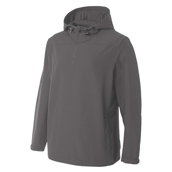 A4 Force 1/4 Zip Windbreaker For Men in Graphite | N4263
