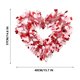 thumbnail image 3 of Valentine's Day Flower Wreath Window Decoration Wall Pendant, 3 of 6