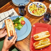 Oscar Mayer Hot Dog Roller Machine with 2 Bread Warmer Racks and Automatic Timer, Red