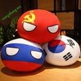 thumbnail image 2 of WANGSHANG Country Ball Toy Francia Rusia Alemania Creatividad Llavero Regalo Ee . Uu MINI Pelota Juguete Countryball Bolso Decoraciones Poloniaball Felpa Gao Jinjia unisex, 2 of 2