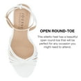 thumbnail image 6 of Journee Women's Vanita Heeled Dress Sandals, Widths Available, 6 of 7