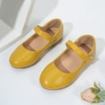 thumbnail image 2 of Toddler Girls Dress Shoes Mary Jane Low Shoes Ballerinas Princess Shoes Wedding Shoes Flat Shoes Weddings Birthday Parties Campus for Kids Size 2-2.5T, 2 of 7