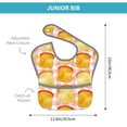 thumbnail image 4 of Hirioo Tasty Toasts for Baby Waterproof Pocket Bib Adjustable Closed for Babies Toddlers with Large Pocket 6-24Months, 4 of 8