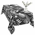 thumbnail image 2 of 250 Years Anniversary Table Cloth Waterproof Tablecloths, American 1776-2026 Eagle Flag Tablecloth Dining Table Cover for Kitchen Party Tabletop Outdoor, Rectangle Tablecloth 60x120 Inch, 2 of 9