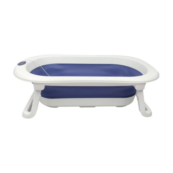 Bañera The Baby Shop ultra compacta y plegable Azul