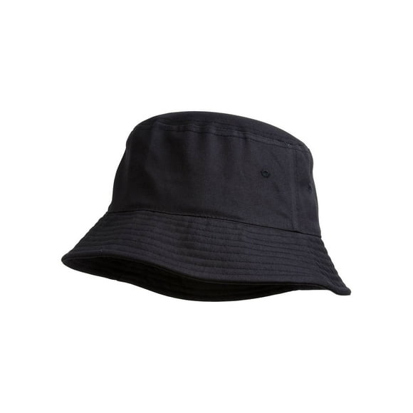 TopHeadwear Blank Cotton Bucket Hat - Navy - Small/Medium