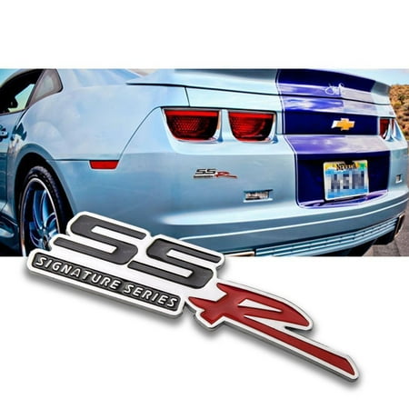 - Cool Sticker - Xotic Tech SSR Signature Series Emblem Decal for Car Side Fender Door Rear Trunk for Chevrolet, Luggage Laptop Badge