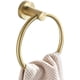 thumbnail image 2 of Home 16cm Towel Ring Wall Mounted Round 304 Stainless Steel for Bathroom or Kitchen Gold Towel Holder Shower Bathroom Accessory, 2 of 5