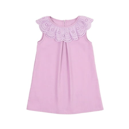 

Birthday Baby Girl Dress Trim Fit Tights Girls Kids Toddler Baby Girls Summer Solid Cotton Sleeveless Casual Dress Cotton Kids Dresses For Girls Clothing 5t Girls Fall Rainbow Dress Toddler