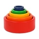 thumbnail image 2 of 5 piezas de bloques de construcción apilados de íris, juguetes Montessori, juguetes educativos de aprendizaje, tazón de íris para estimular la Hugo Bloques de arcoiris, 2 of 10