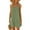 Army Green 2, variant on Girls Dresses Beach Swim Cover Up Summer Casual Tank Dress Kids Sleeveless Flowy A-Line Midi Sundress 4-15 Years