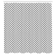 thumbnail image 2 of Ambesonne Shabby Flora Shower Curtain, Flower Motifs Retro, 69"Wx75"L, Dimgray White, 2 of 4