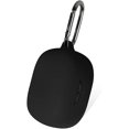 thumbnail image 1 of wonima11 Geiomoo Silicone Case for JBL Vibe Flex, Protective Cover with Carabiner (Black), 1 of 1