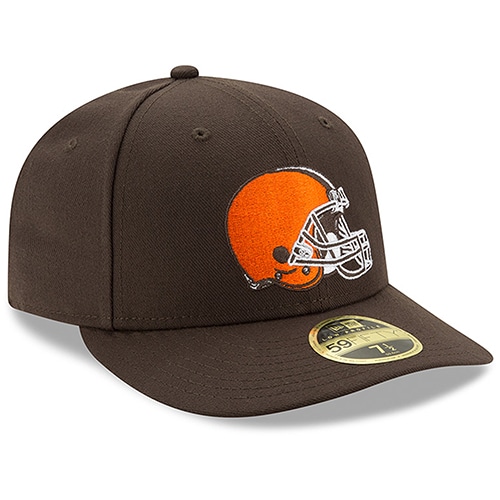 Men's New Era Brown Cleveland Browns Omaha Low Profile 59FIFTY Structured Hat - image 3 of 5