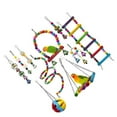 thumbnail image 3 of 10Pcs Bird Swing Toys Waterproof Parrot Toy Funny Chewing Plaything Lightweight Colorful Stand Ladder Cage Hanging Bell Pet, 3 of 7