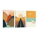 thumbnail image 1 of Cuadro Decorativo Tríptico Vertical Paisajes Soleados Canvas Revolution  Set De 3 Cuadros 25x38 cm, 1 of 5