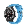 thumbnail image 1 of BotaniNest Color Texture Silicone Watch Band With Connector, 1 of 1
