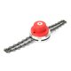 thumbnail image 2 of Cortadora de césped, cabezal de corte, cadenas en espiral, desbrozadora, accesorio para máquina cortadora de césped de jardín (rojo), 2 of 10