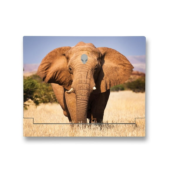 Elephant Vinyl Decal Wrap Cover for Alienware X14 R2 2023 - Protective, Durable, and Unique Full Wrap Kit - Easy to Apply, Remove, and Change Styles - Made in The USA