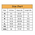 thumbnail image 5 of LiangRou Women's Ultra Thin Stretch Short Leggings Plain Apricot XXXL, 5 of 5