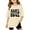Beige, variant on XEGLSBU T Shirts for Girls 4T Children Kids Girls Short Sleeve T Shirts Kids Summer Oversized Tops Casual Crewneck Basic Tees Beige Size 11-12 Years