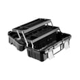 thumbnail image 4 of Caja de herramientas de almacenamiento Zulema plegable de 19 pulgadas 3 niveles, 4 of 8