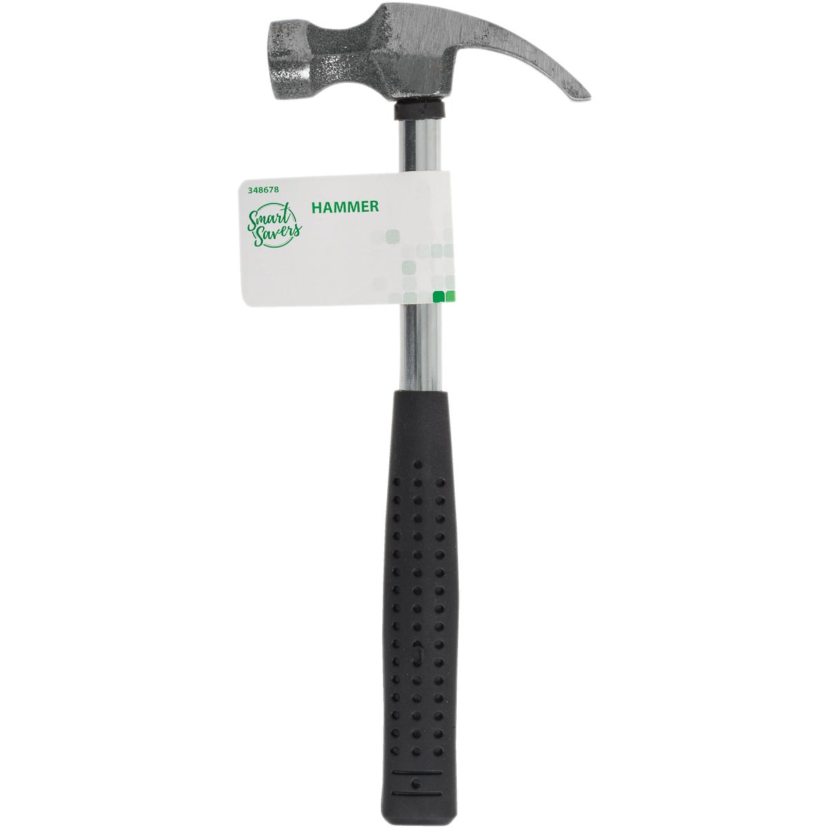 Smart Savers 8 Oz. Smooth-Face Curved Claw Hammer with Steel Handle Pack of 12