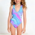 thumbnail image 4 of Girls Swimsuit 1 Piece Cut Out Bathing Suits Quick Dry Summer Swimwear Girls Size 12-13 Years Swimsuit, 4 of 4