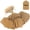 Brown, variant on 500-Pack 1.8" x 1.4" Brown Kraft Price Tags with String - 250 GSM Writeable Tags for Gift Bags, Small Business, Clothing, Jewelry, Garage/Yard Sales & Inventory