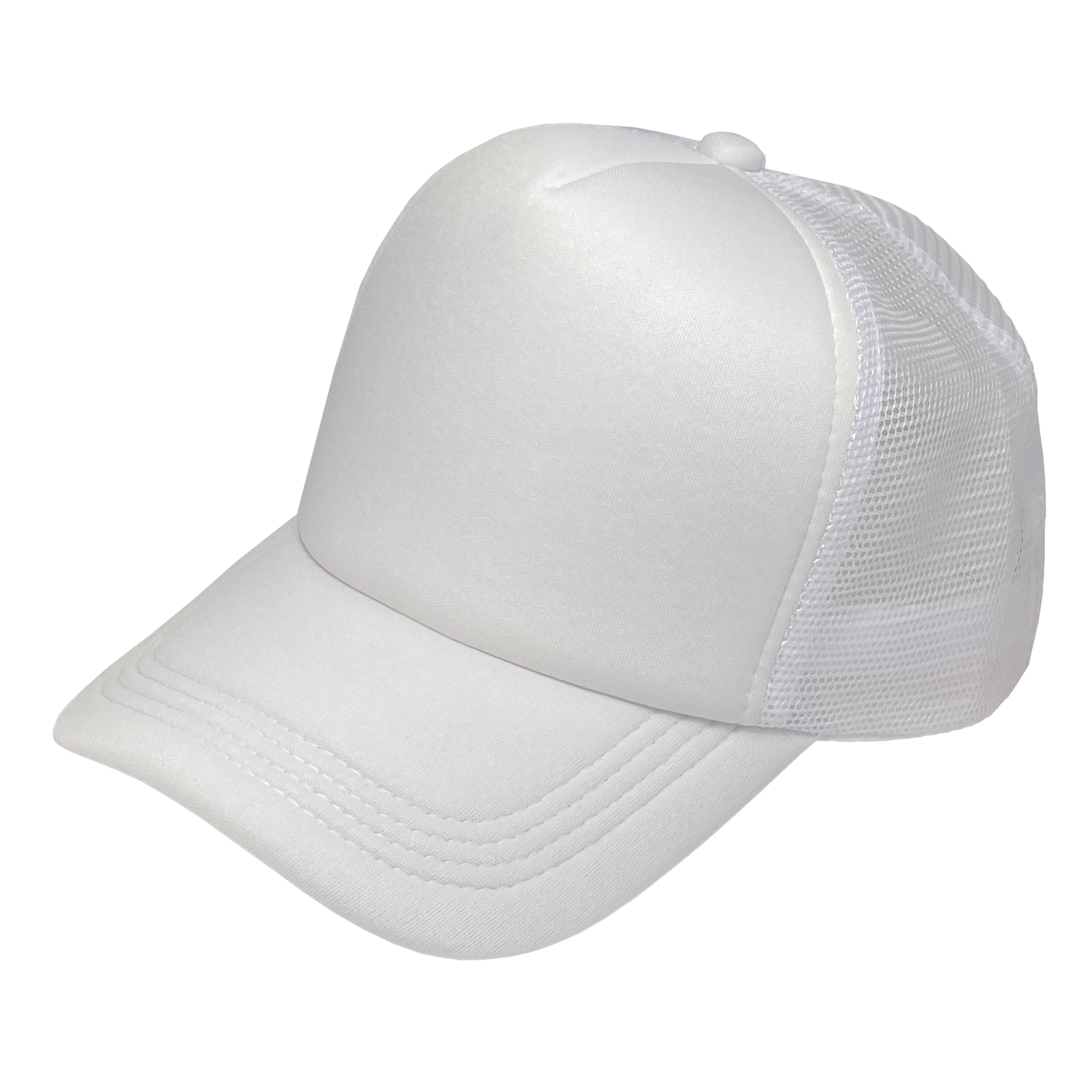 Hello Hobby Unisex Fashion Trucker Hat, White
