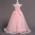 thumbnail image 4 of Vestido IBTOM CASTLE Flower Girls para dama de honor, boda, rosa, 13-14 años, 4 of 5