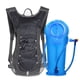 thumbnail image 1 of Mochila de hidratación Unigear con vejiga de agua de 2 l de 70 oz para correr, caminar, andar en bicicleta, escalar, acampar, andar en bicicleta (negro), 1 of 5