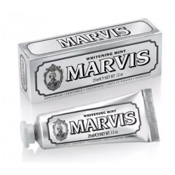 Pasta de dientes Marvis Menta Blanqueadora Tamaño Viaje 25 Ml