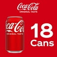 thumbnail image 6 of Coca-Cola Soda Pop Cans, 12 fl oz, 18 Pack, 6 of 16