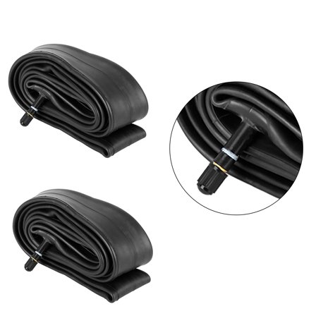 REGALWOVEN 2 Pcs Black Cruiser Bike Inner Tube US Type Valve 26" x 2.125" Suitable for City Road