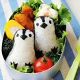 thumbnail image 3 of Sushi Maker Mould Sandwich Rice Ball Mold Cute Penguin Diy Bento Cake Kitchen Tool, 3 of 5