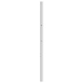 thumbnail image 3 of vidaXL Metal Headboard White 135 cm, 3 of 5