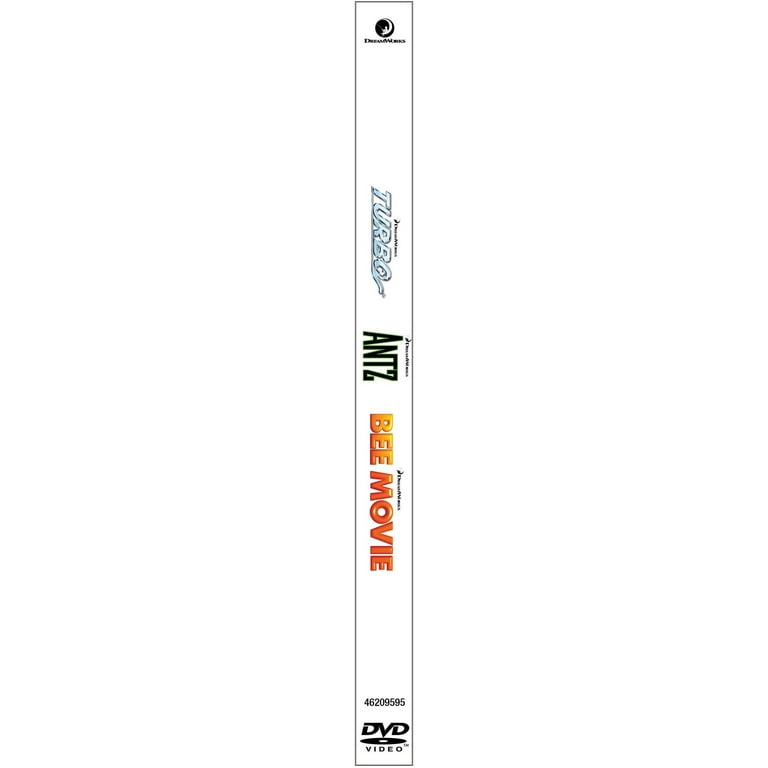 DreamWorks 3-Movie Collection (Turbo / Bee Movie / Antz) [DVD