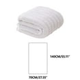 thumbnail image 3 of AuroraX Gray Bath Towels Soft Highly Absorbent Anti-Microbial Bath Towels Skin Vertical Striped for Women,Shower,Bathroom,Daily, 3 of 5