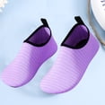 thumbnail image 2 of LTTVQM Water Shoes for Women Men Quick Dry Barefoot Aqua Socks for Beach Swim Surf Yoga Camping Casual Breathable Workout Slip on Shoes Purple 38(US-7), 2 of 4