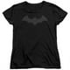 Logo Batman-Hush - T-Shirt Manches Courtes pour Femme - Noir&44; Petit – image 1 sur 1