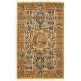 thumbnail image 1 of Unique Loom Austin Vintage Area Rug 3' 3 x 5' 3 Rectangular Light Blue/Tan, 1 of 2