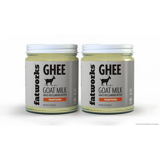 Fine Filtered 100 GrassFed Goat Milk Ghee, Pasture Raised On Small Family U.S. Farm. KETO