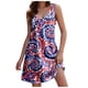 thumbnail image 1 of MKLEKYY Trajes De Baño Womens Summer Dresses 2024 Loose V Neck Sleeveless Swimsuit Coverup With Pockets, 1 of 4